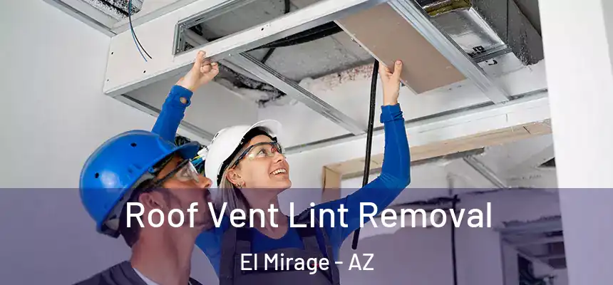  Roof Vent Lint Removal El Mirage - AZ